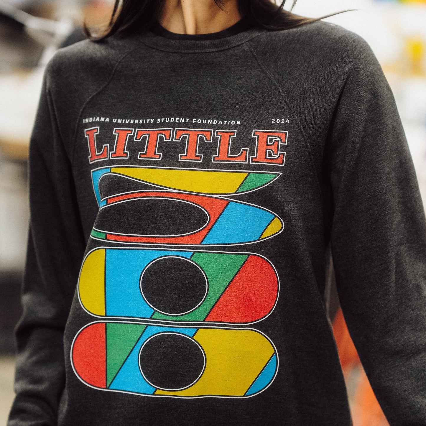 IU Student Foundation 2024 Little 500 Crewneck