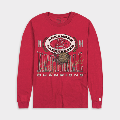 Arkansas Basketball 1994 National Champs Long Sleeve