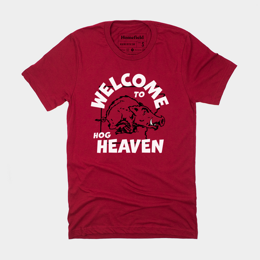 Welcome to Hog Heaven Vintage Arkansas Tee