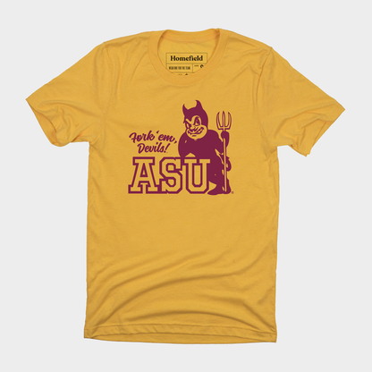 Arizona State “Fork ‘Em, Devils” Vintage Tee