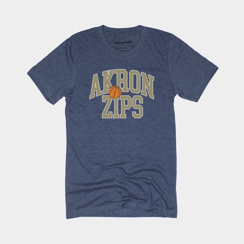 Akron Vintage Basketball T-Shirt