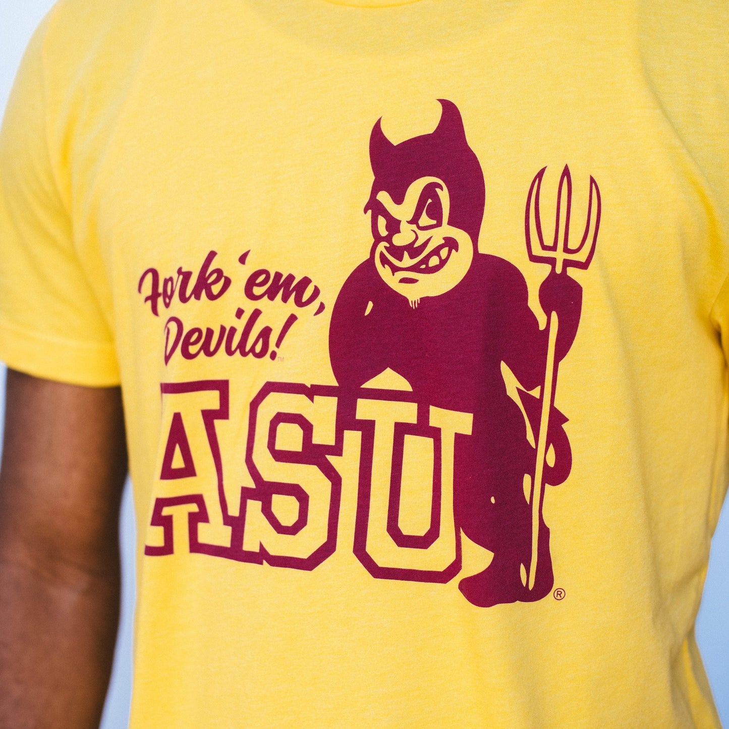 Arizona State “Fork ‘Em, Devils” Vintage Tee