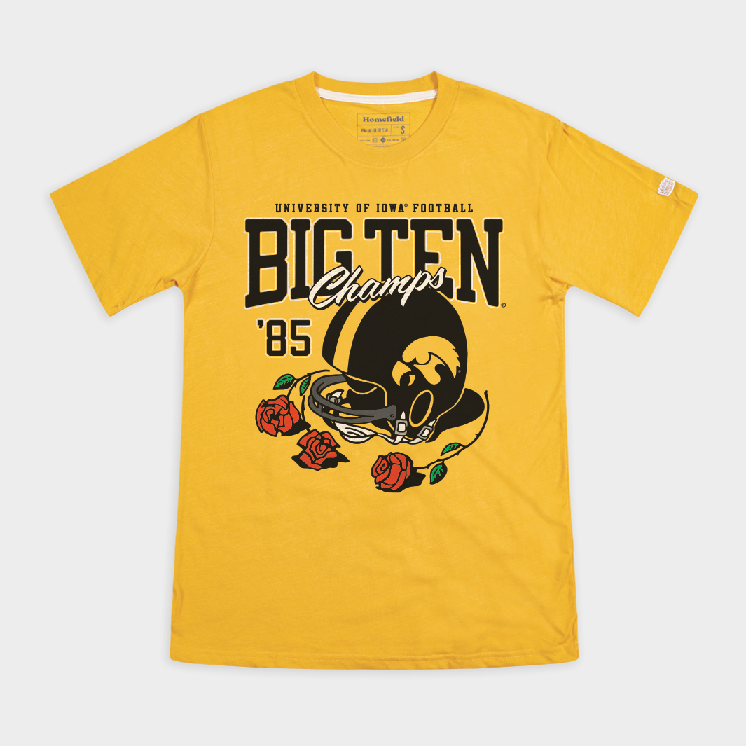 Iowa Football 1985 Big Ten Champions Tee