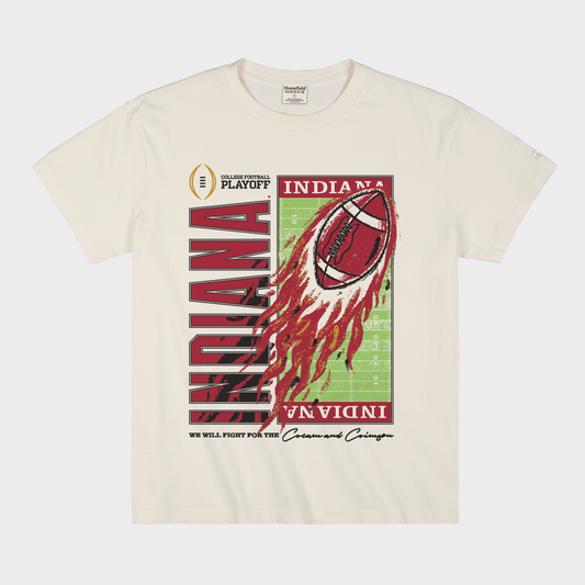 IU Football Retro 2024-25 CFP Heavyweight Tee