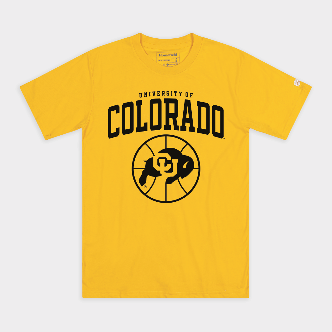 1990s-Inspired CU Buffs Basketball Tee