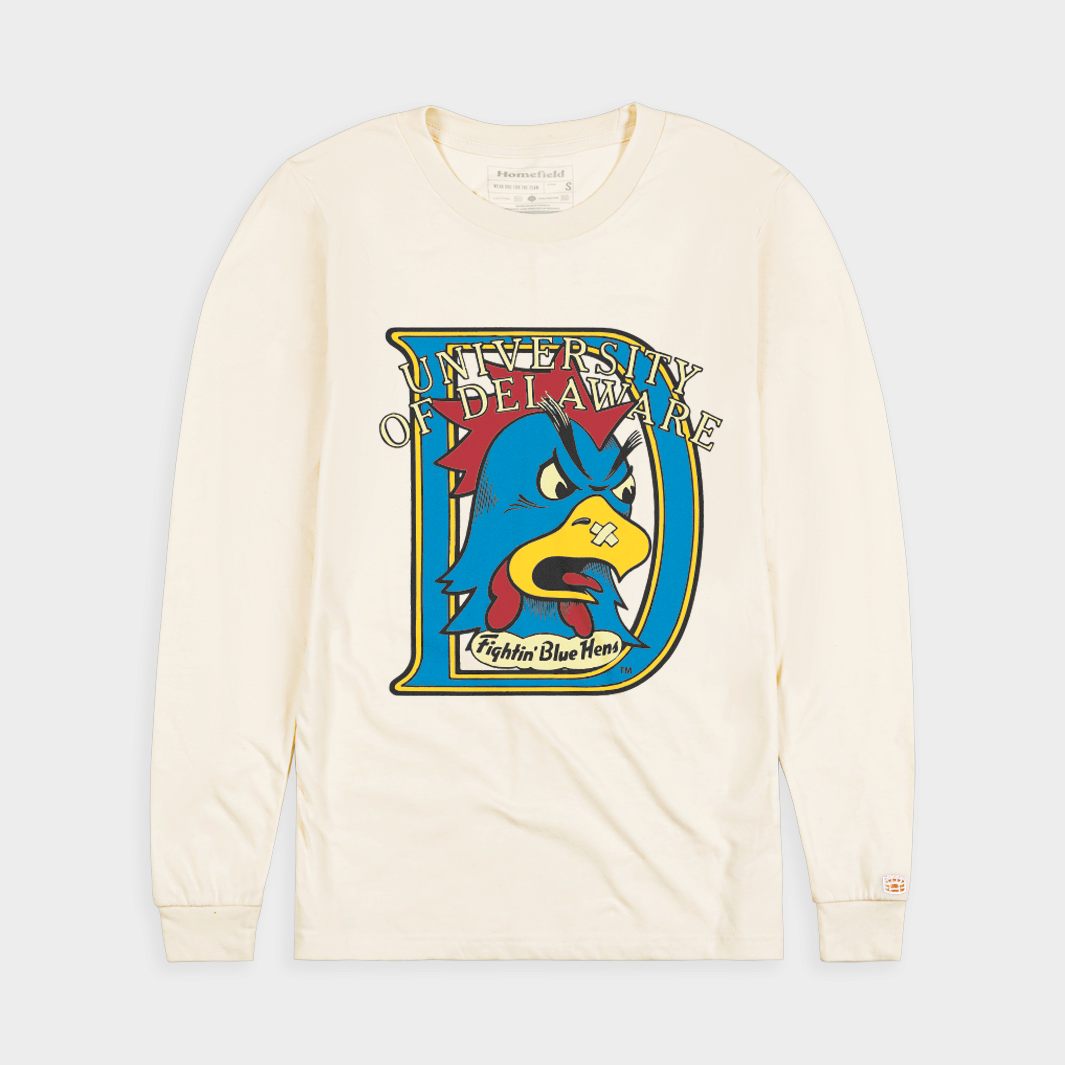 1987 Delaware Vintage Logo Long Sleeve