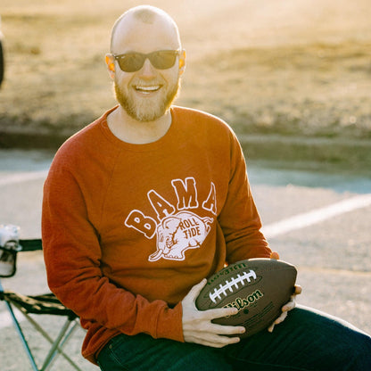 Alabama "Roll Tide" Retro Crewneck