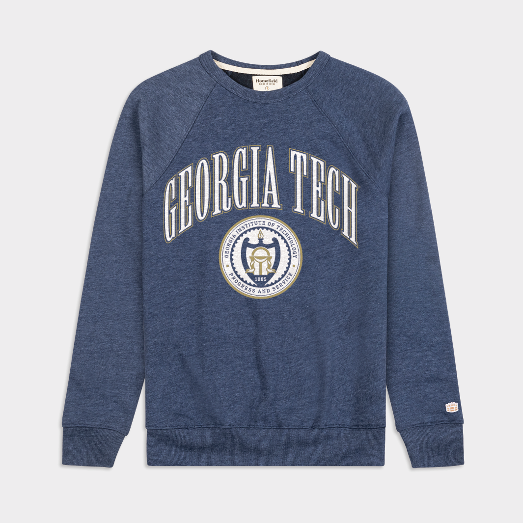 Georgia Tech Yellow Jackets Seal Crewneck