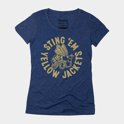 Georgia Tech Sting 'Em Women's Tee