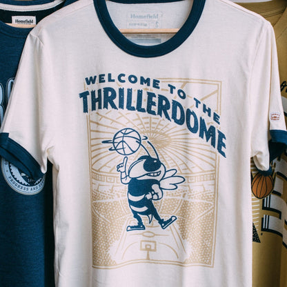 Georgia Tech Basketball Thrillerdome Ringer Tee