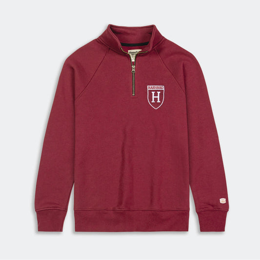 Harvard Crimson Block "H" Quarter Zip