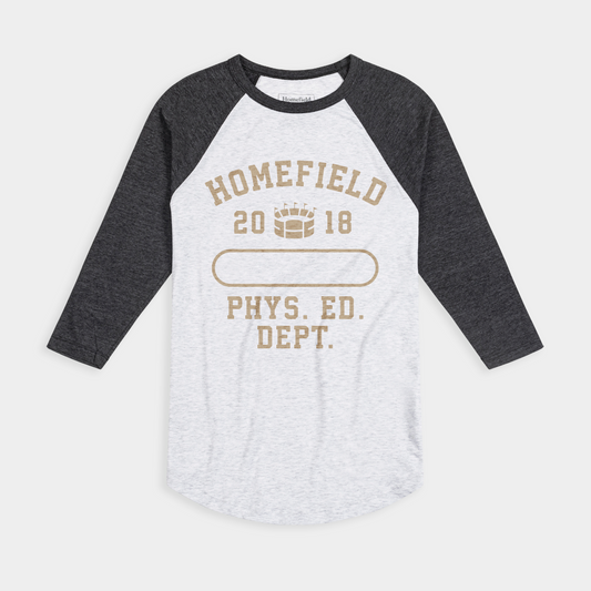 Homefield Phys. Ed. Dept. Baseball Tee