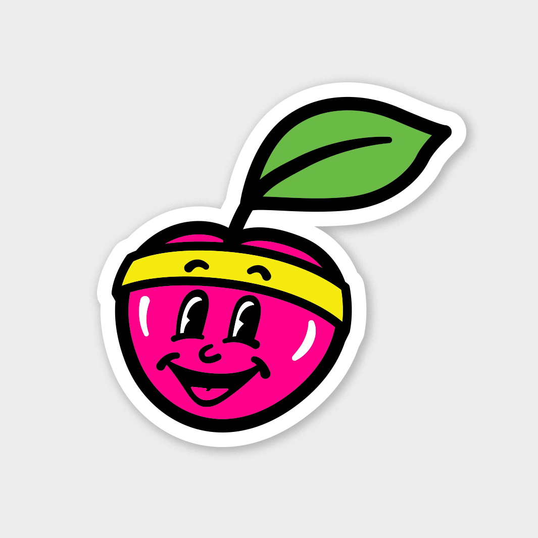 Homefield Cherry Pickin’ Mascot Sticker