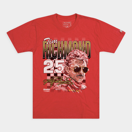 Vintage-Inspired Tim Richmond Illustration Tee