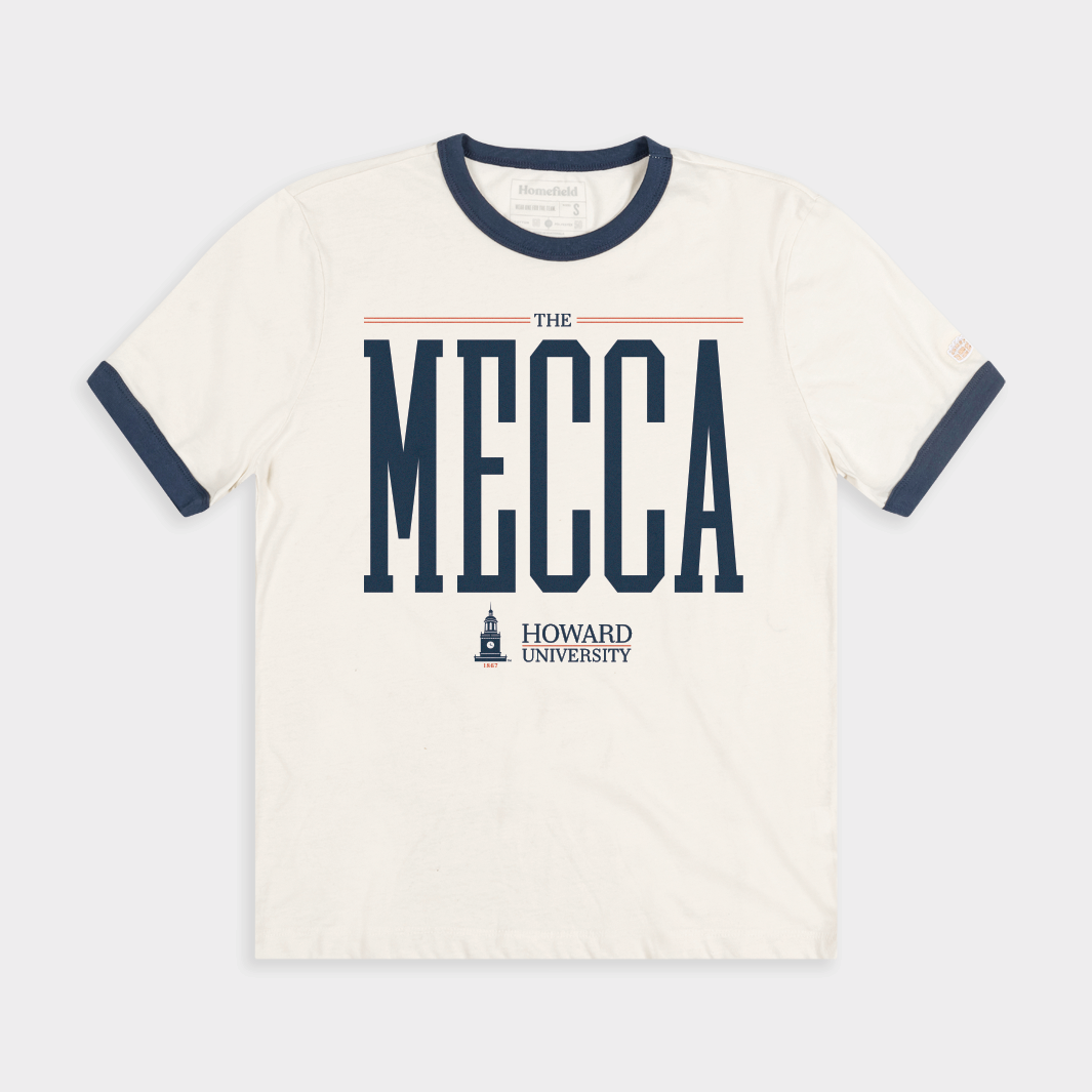 Howard University "The Mecca" Ringer Tee