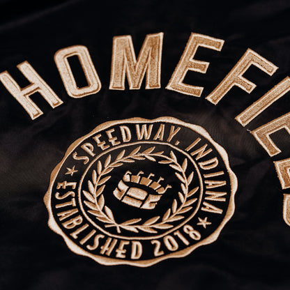 Homefield Brand Vintage-Inspired Bomber Jacket