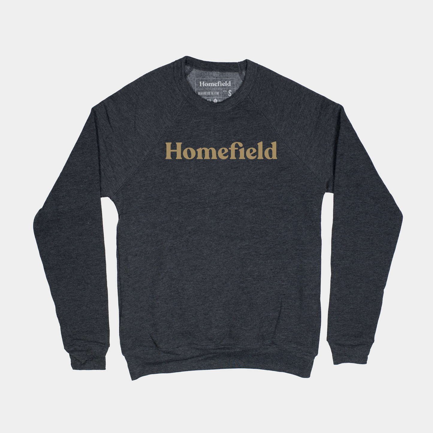 Homefield Charcoal Crewneck