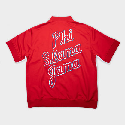 Houston 1980s Vintage Phi Slama Jama Shooting Shirt