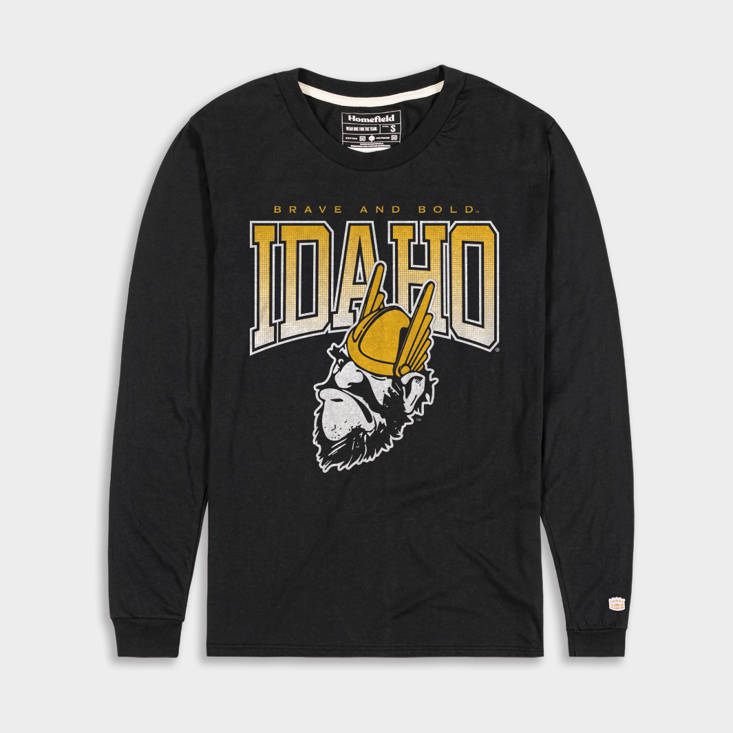 Idaho Vandals Vintage 1940s Logo Long Sleeve