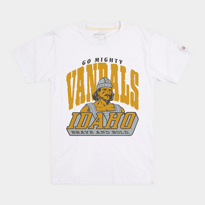 Idaho Mighty Vandals Vintage Logo Tee