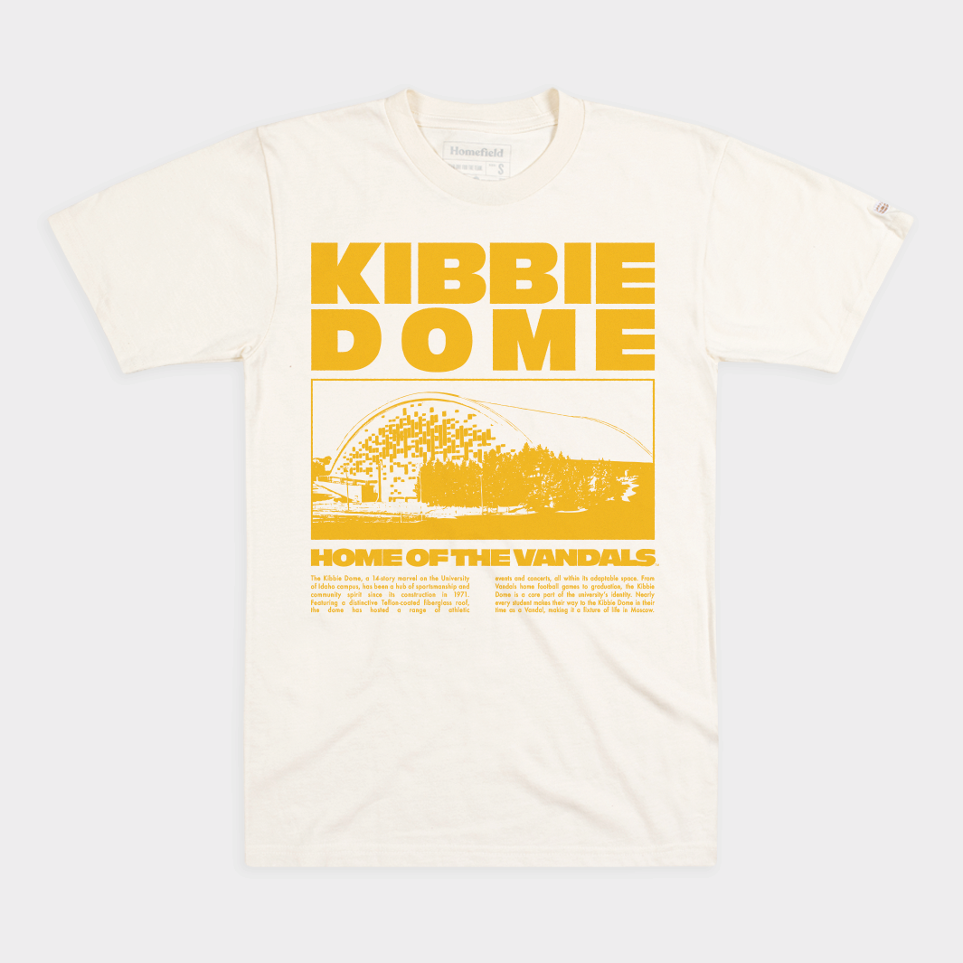 Idaho Vandals Kibbie Dome Newspaper Tee