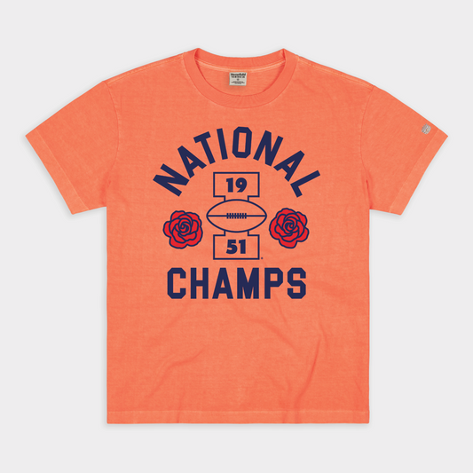 Illinois Football National Champs Vintage Heavyweight Tee