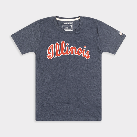 Illinois 1970's Basketball Women's Tee