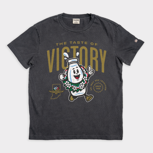 Indy 500 "The Taste of Victory" Milk Vintage Heavyweight Tee