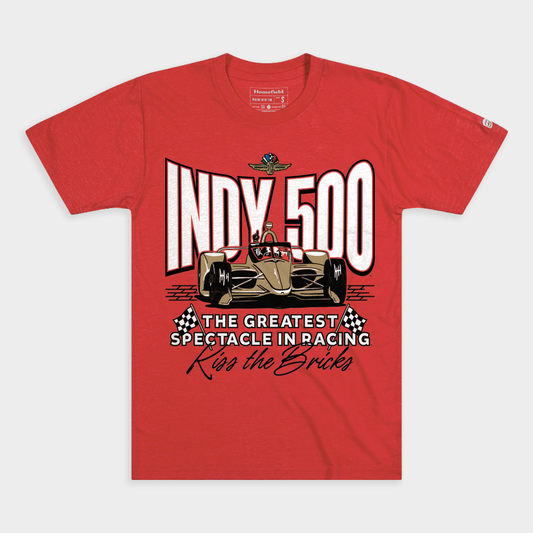 Indianapolis 500 "Kiss the Bricks" Retro Tee