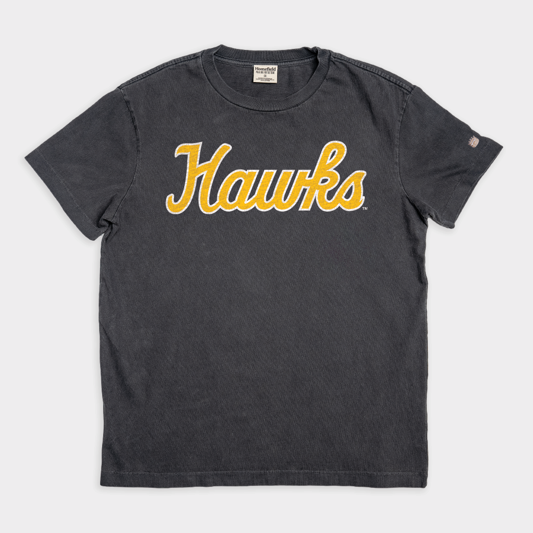 Iowa Hawkeyes "Hawks" Script Vintage Heavyweight Tee