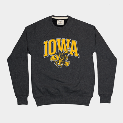 Iowa Herky the Hawk Crewneck