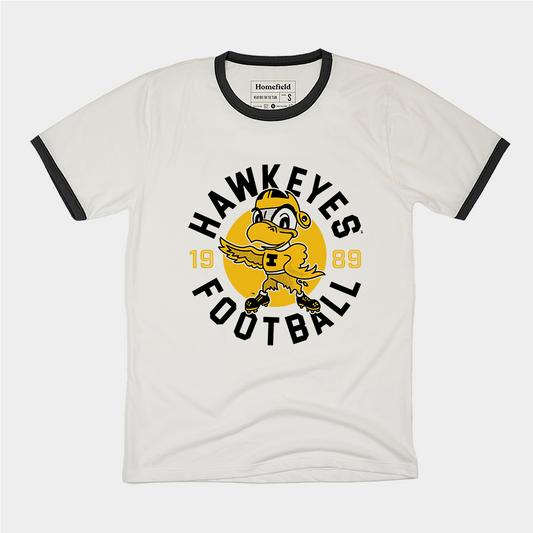 Iowa Football Herky Ringer Tee