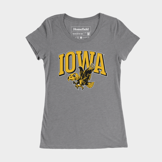 Iowa Vintage Herky Women's Tee