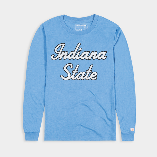 Indiana State Sycamores 1970s Script Long Sleeve