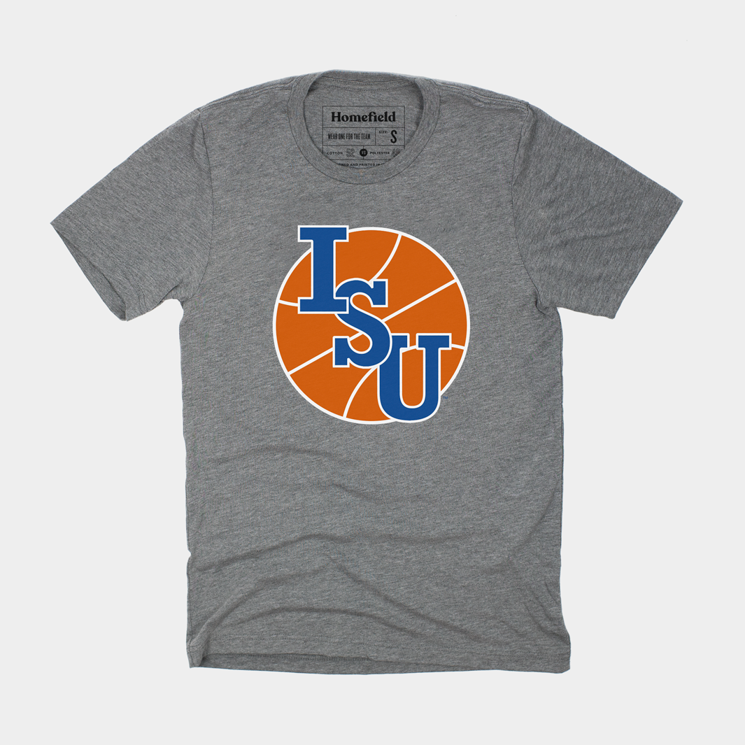 ISU Sycamores Basketball Half Court Tee