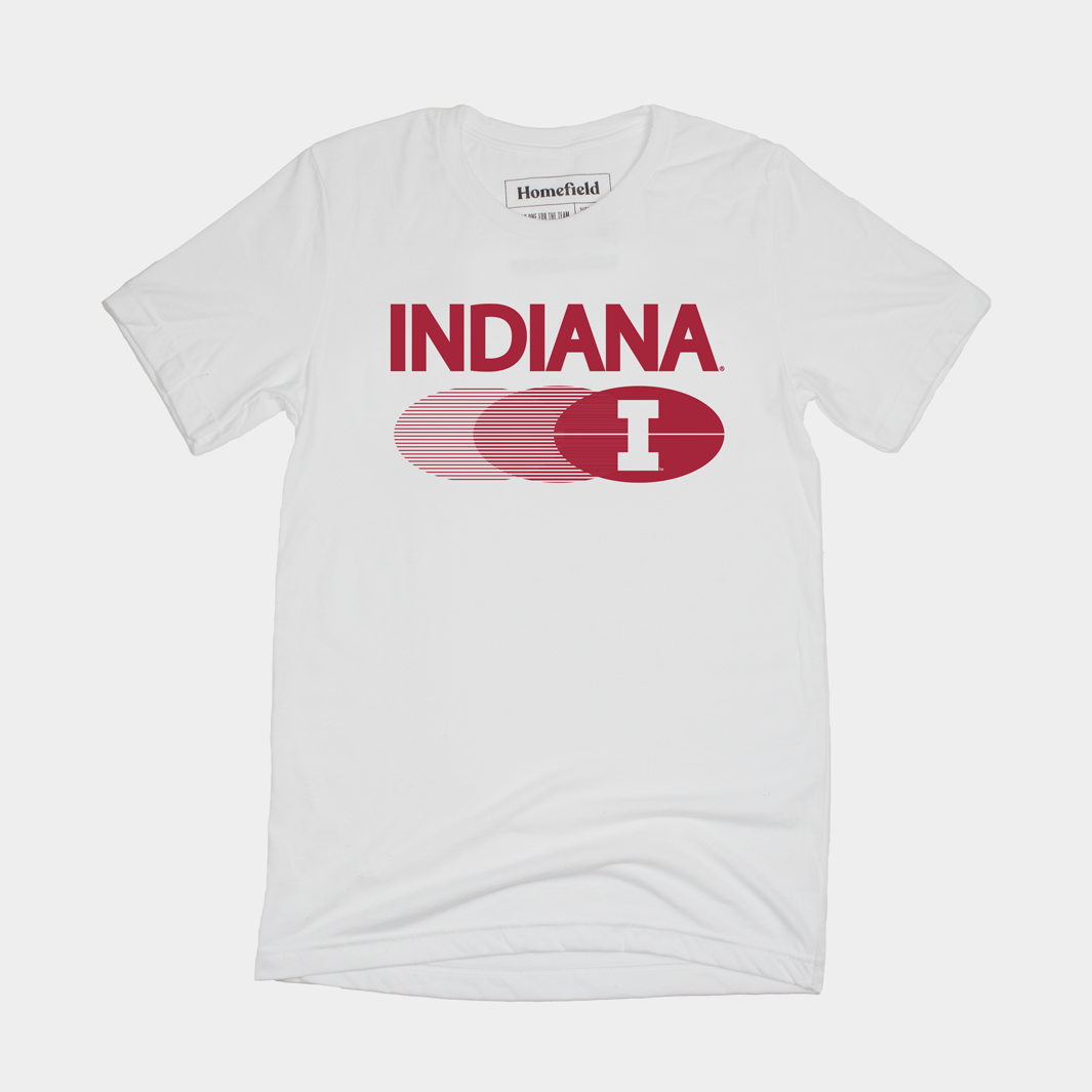 IU '80s Throwing Football Tee