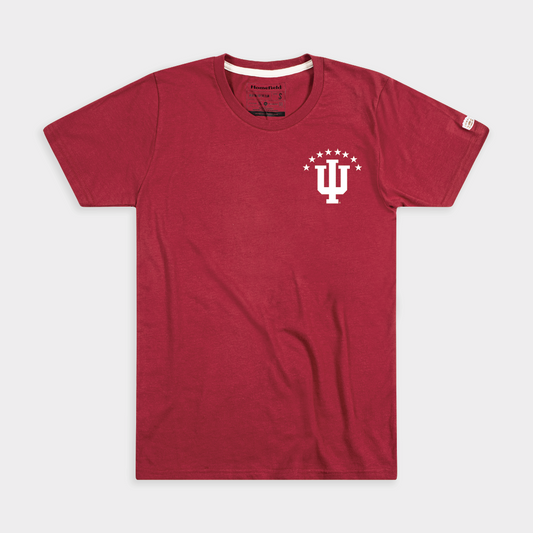 Indiana Hoosiers Men's Soccer 8-Star Tee