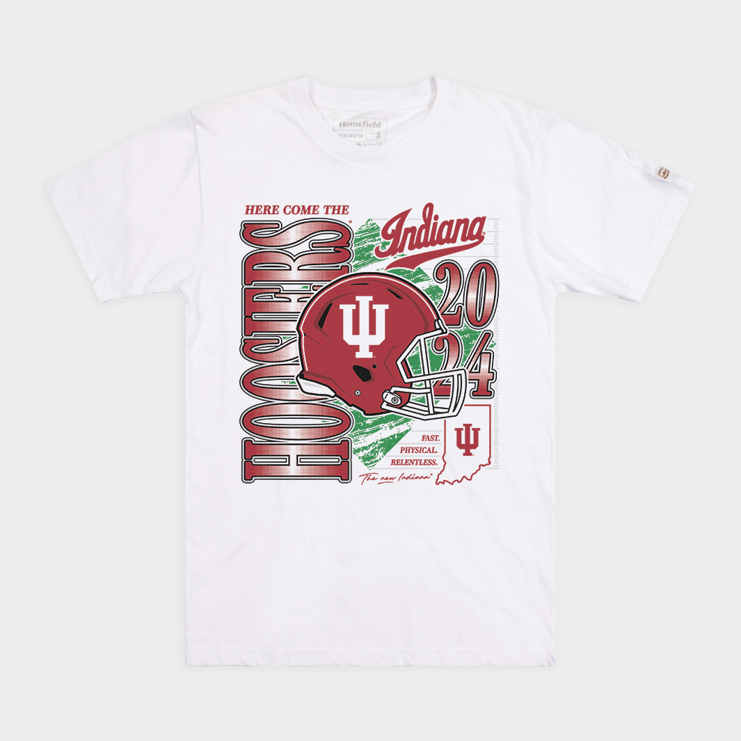 IU "Here Come the Hoosiers" Football Tee