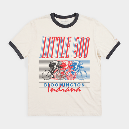 IU Student Foundation Retro Little 500 Ringer Tee