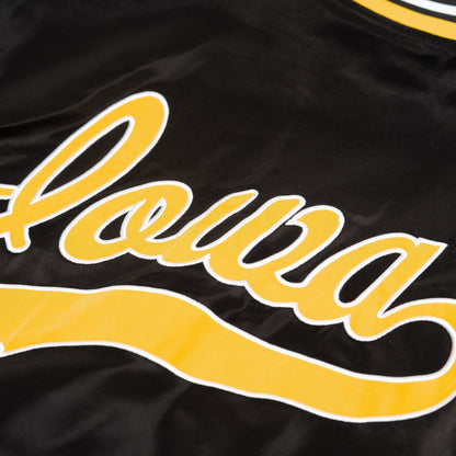 Iowa Hawkeyes Vintage Script Bomber Jacket