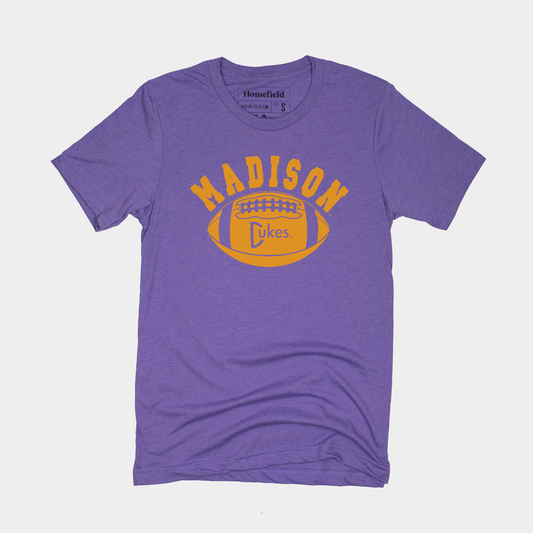 James Madison University Football Purple Tee