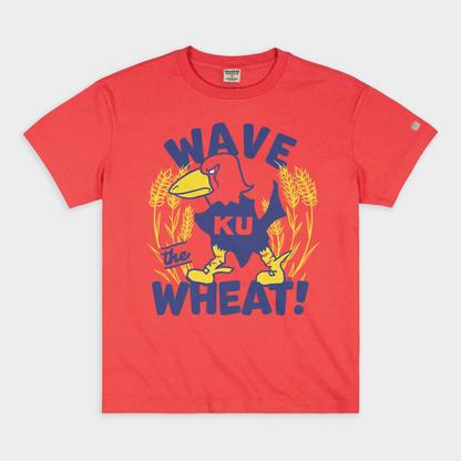 Wave the Wheat Kansas Vintage Heavyweight Tee