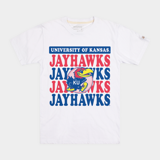 Vintage-Inspired Kansas Jayhawks Tee