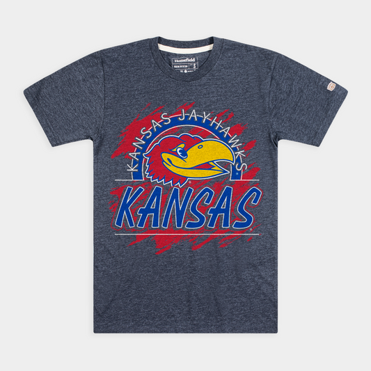 1990's Retro Kansas Jayhawks Tee