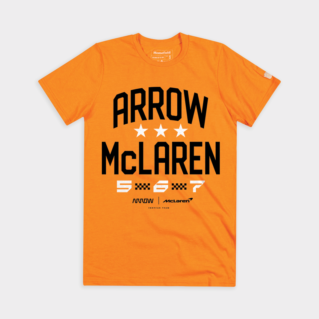 2024 Arrow McLaren Driver Numbers Tee