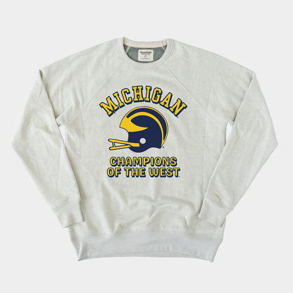 Winged Helmet "Champions of the West" Crewneck