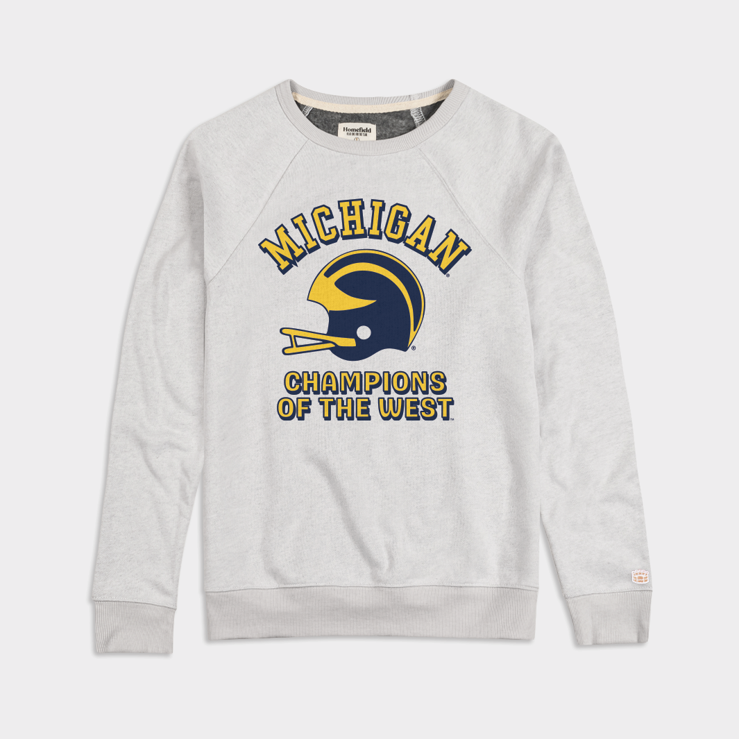 Winged Helmet "Champions of the West" Crewneck