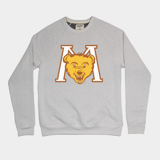 Vintage “M” Montana Grizzlies Crewneck