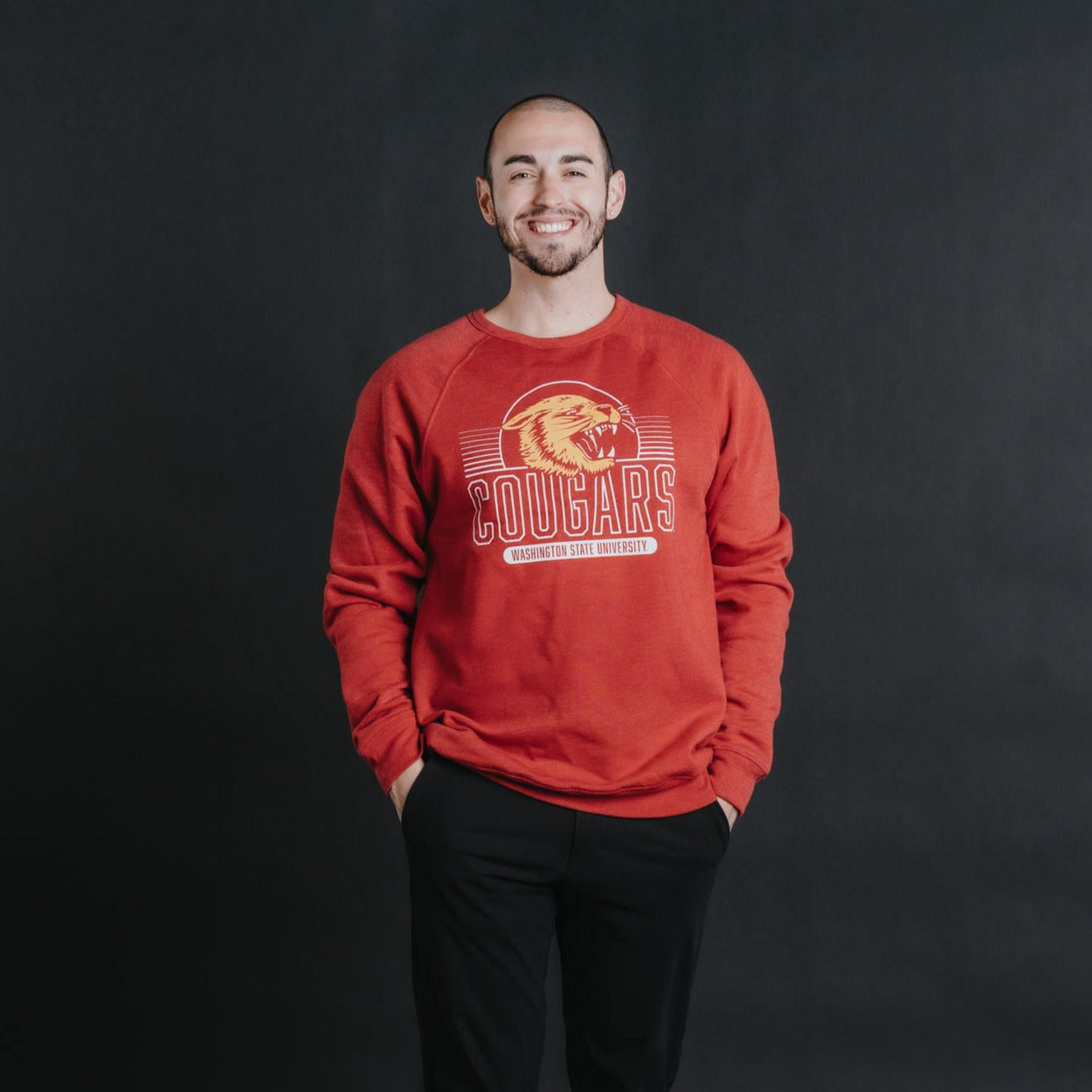 WSU Cougars Vintage Crewneck