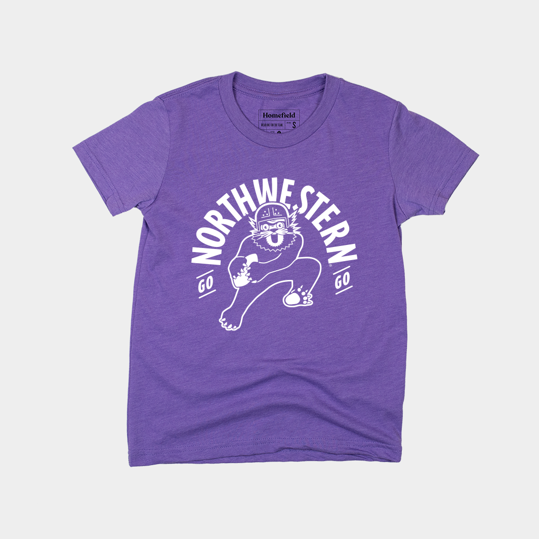 Go Northwestern Go Youth Tee